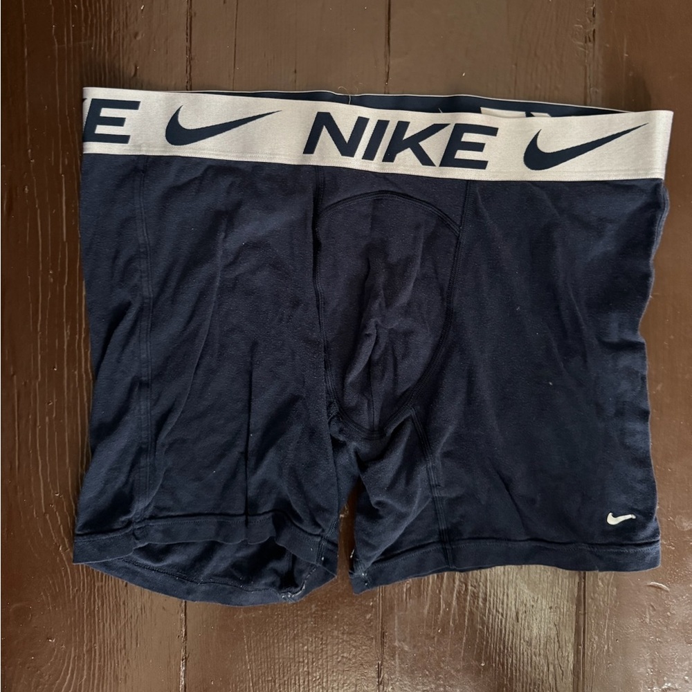 Nike Navy Boxer Briefs